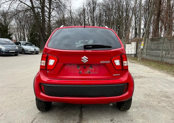 Suzuki Ignis cena 19999 przebieg: 47170, rok produkcji 2018 z Dębica małe 79